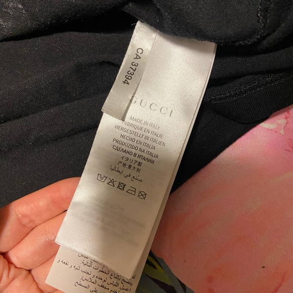 Gucci GG black logo T-shirt - Picture 4 of 4